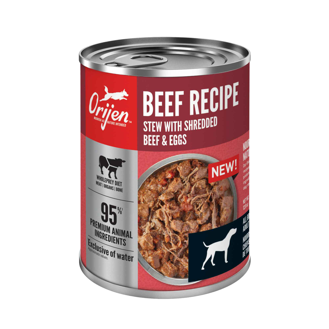 ORIJEN Real Meat Shreds, Grain-Free, Premium Wet Dog Food - Image 3