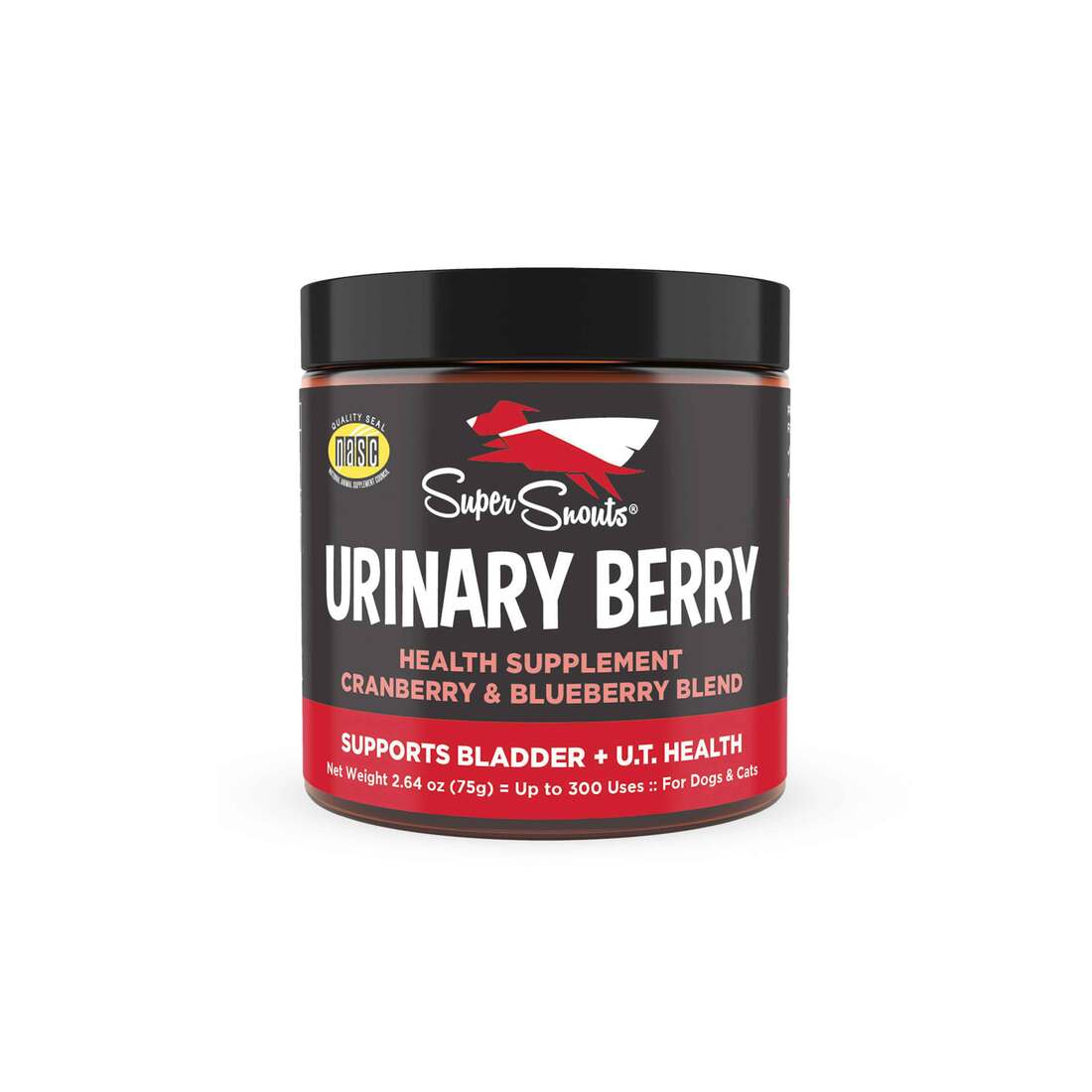 Super Snouts Urinary Berry Dog Supplement, 2.64 Ounces