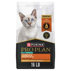 Purina Pro Plan Kitten Complete Essentials Dry Cat Food, Chicken and Rice Formula