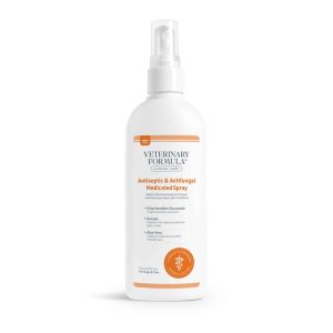 Veterinary Formula Clinical Care Antispetic & Antifungal Spray For Dogs & Cats, 8 Ounces