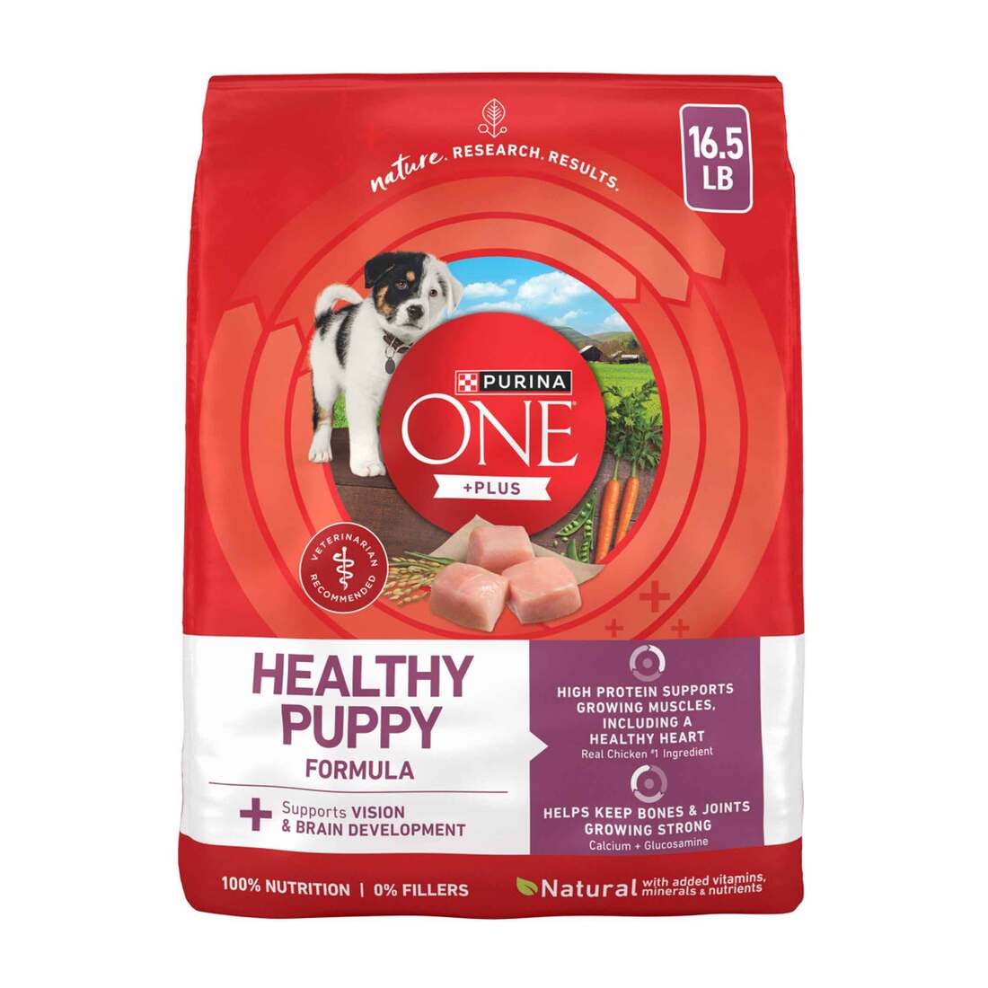 Purina ONE Natural, High Protein Dry Puppy Food