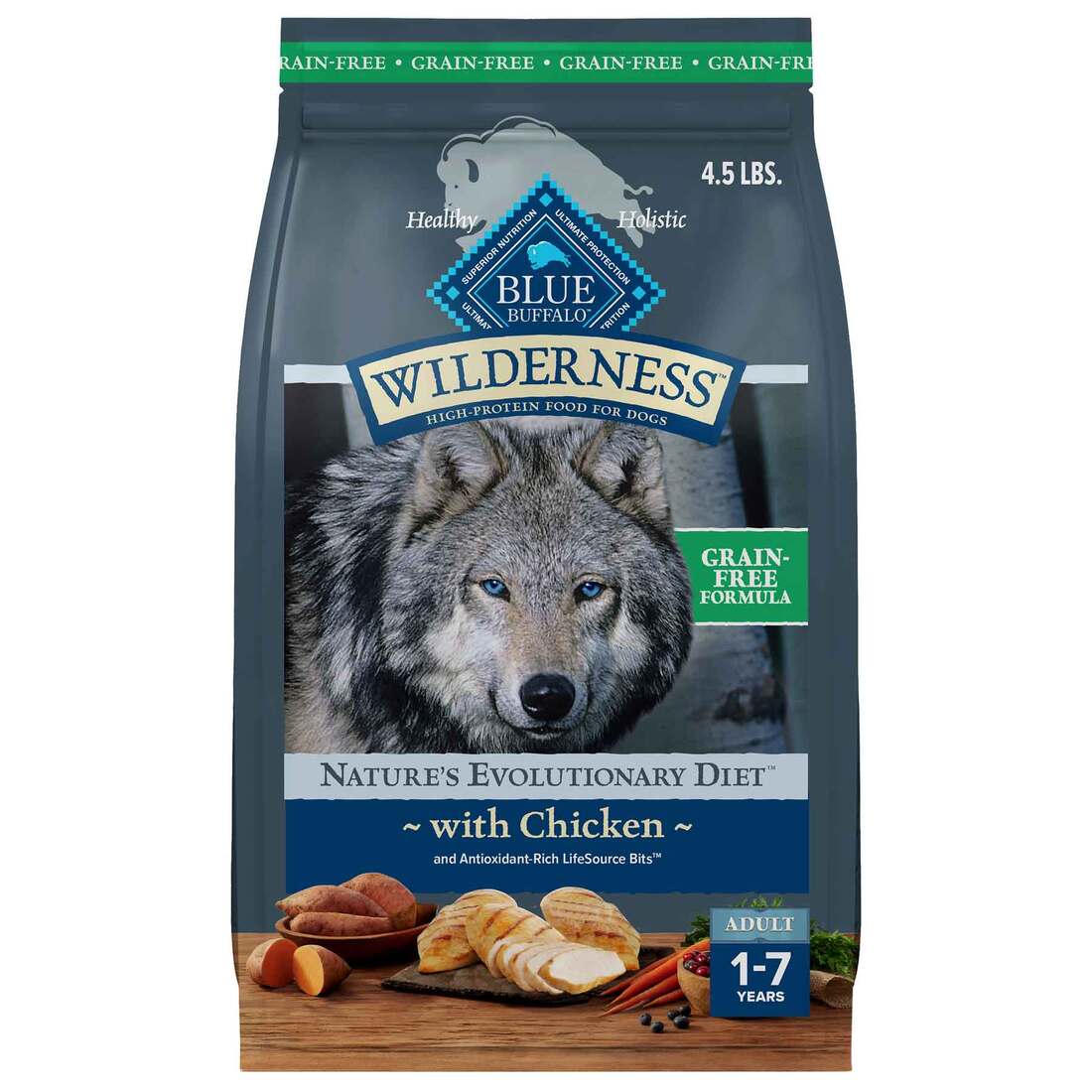 Blue Wilderness Dog Food Adult Chicken - Image 2