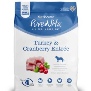 PureVita Turkey with Cranberry Dry Dog Food, 25 Pounds