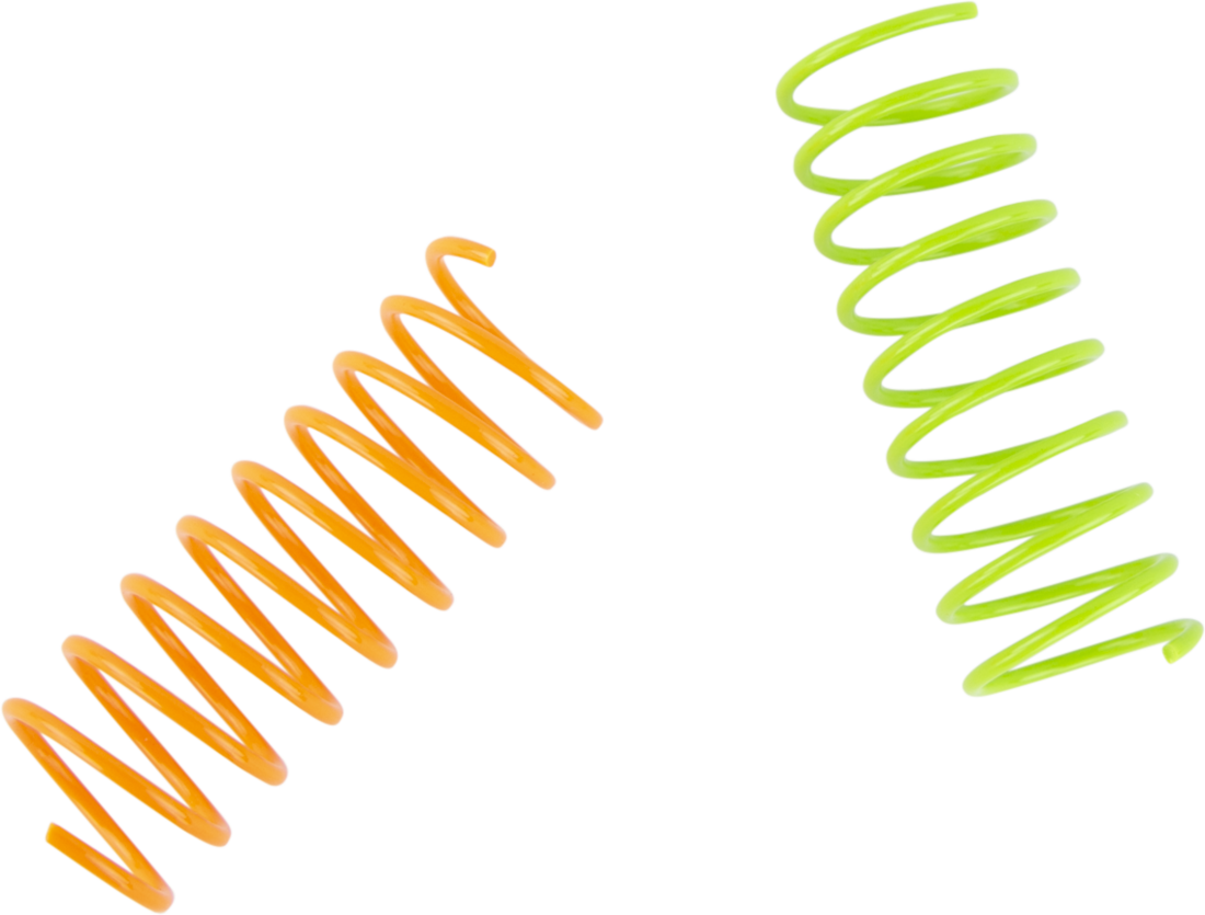 Play On Extra Large Green and Orange Springs Cat Toy, 2 Pack