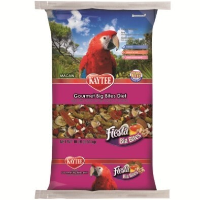 Kaytee Fiesta Big Bites Macaw Food, 10 Pounds