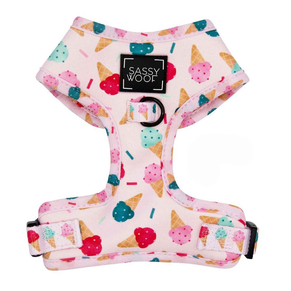 Sassy Woof Adjustable Dog Harness, A Sprinkle of Sass