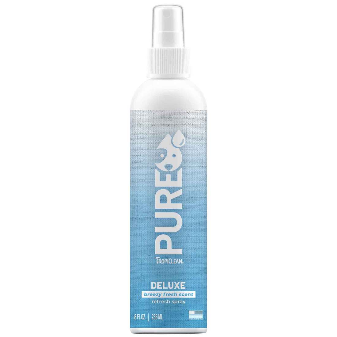 TropiClean PURE Breezy Fresh Deluxe 2in1 Spray, 8 Ounces