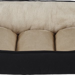 Play On Dog Bed, Black/Tan Cuddler