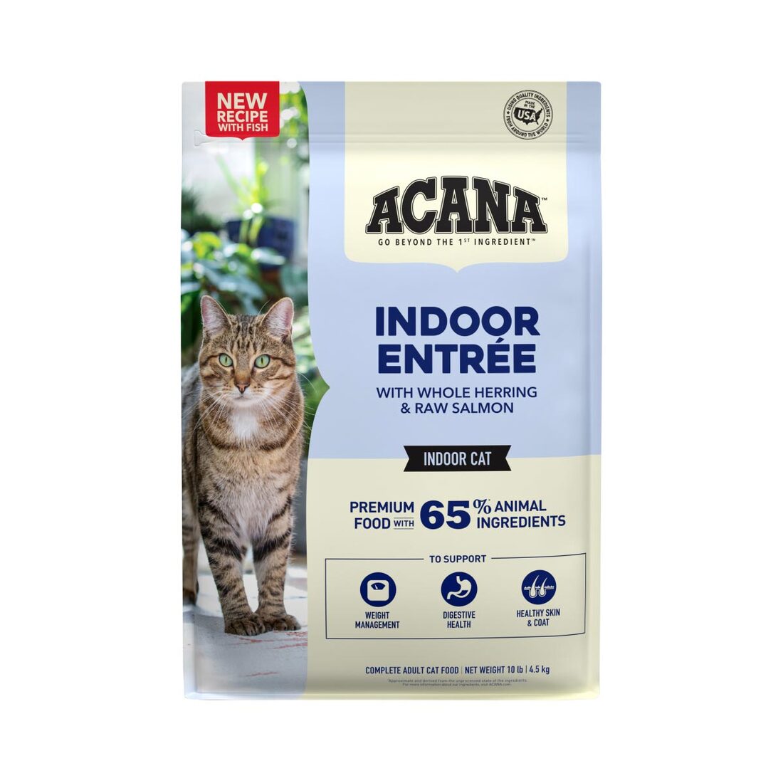 ACANA Indoor Entrée Dry Cat Food, Fish Recipe, 10 Pounds