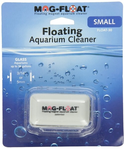 Gulfstream Tropical MagFloat Floating Magnet Aquarium Cleaner, Small