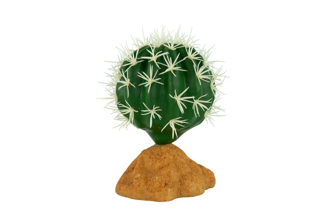 Terrassic Terrarium Décor, Barrel Cactus, 4.3 Inches