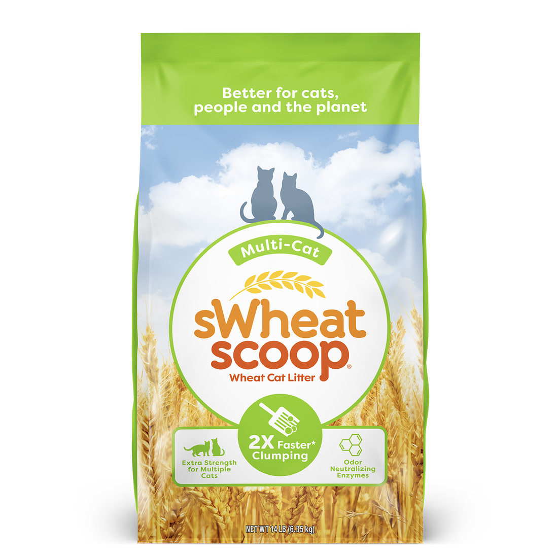 sWheat Scoop Multicat Litter - Image 2