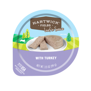 Hartwick Fields Loaf In Sauce Adult Turkey Wet Dog Food, 3.5 Ounces