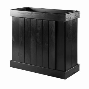 Aqueon Black Pine Stand, 30 Inches