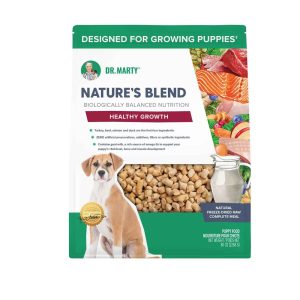 Dr Marty Nature's Blend Healthy Growth Freeze Dried Dog Food For Puppies, 80 Ounces