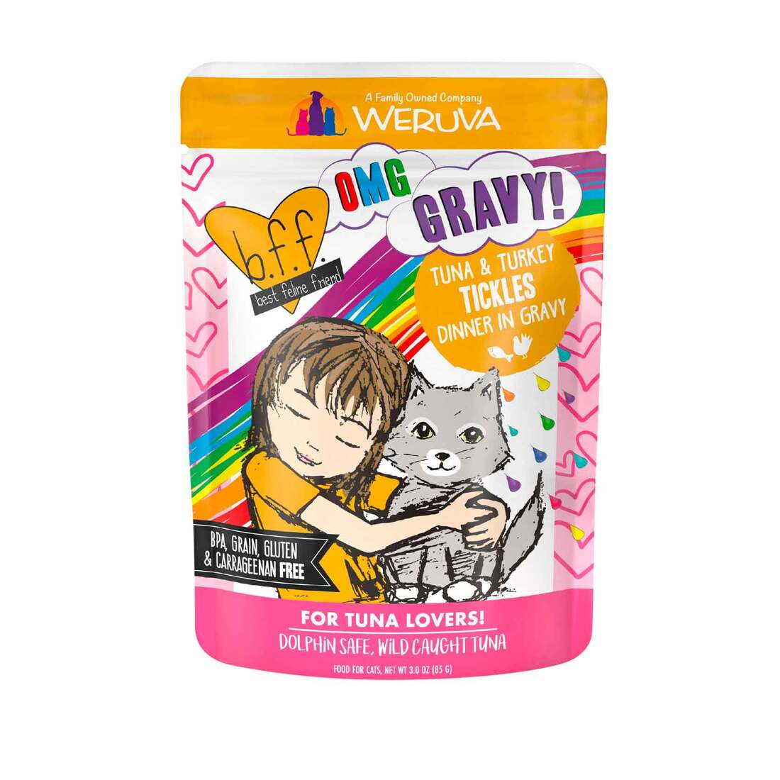 BFF OMG - Best Feline Friend Oh My Gravy!, Wet Cat Food by Weruva