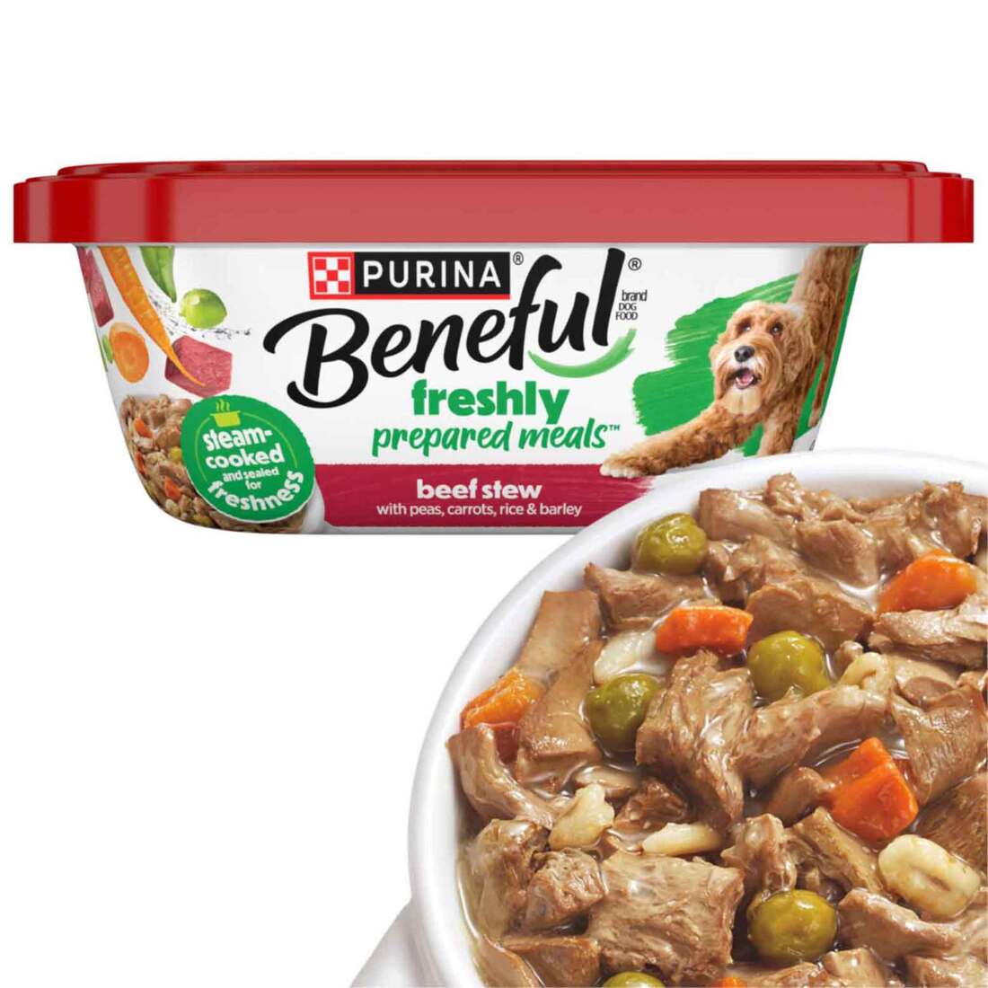 Purina Beneful Prepared Meals Wet Dog Food - Image 2