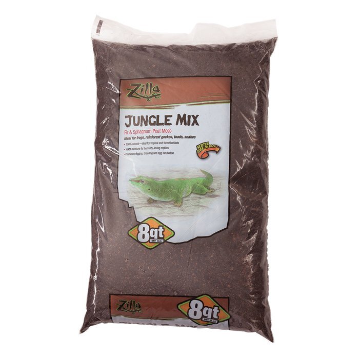 Zilla Substrates Jungle Mix Sphagnum Moss