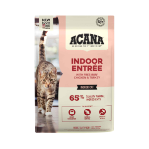 ACANA® Dry Cat Food for Indoor Cats, Indoor Entrée, Chicken, Turkey, Whole Herring, and Rabbit