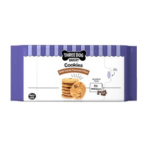 Three Dog Bakery Cookies with Carob Flavored Chips, 13 Ounces