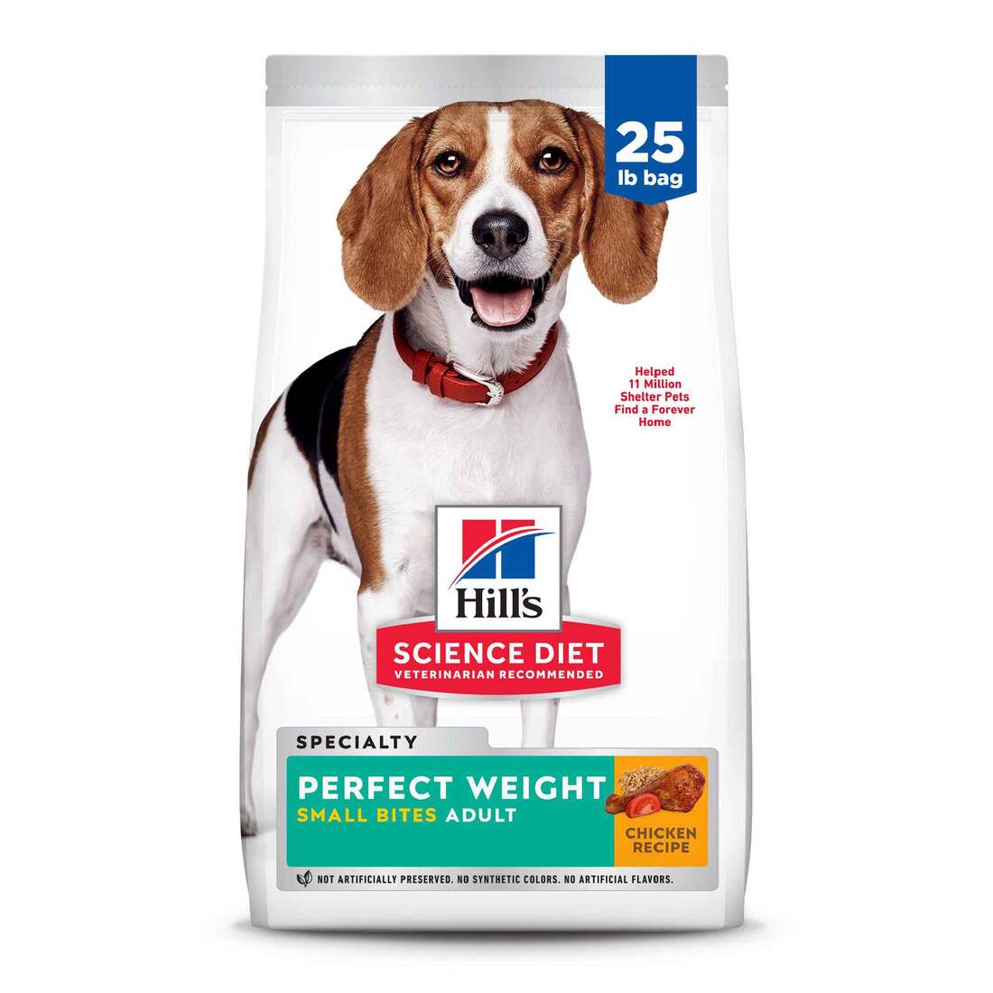 Hill's Science Diet Adult Perfect Weight Small Bites Dry Dog Food, Chicken Recipe