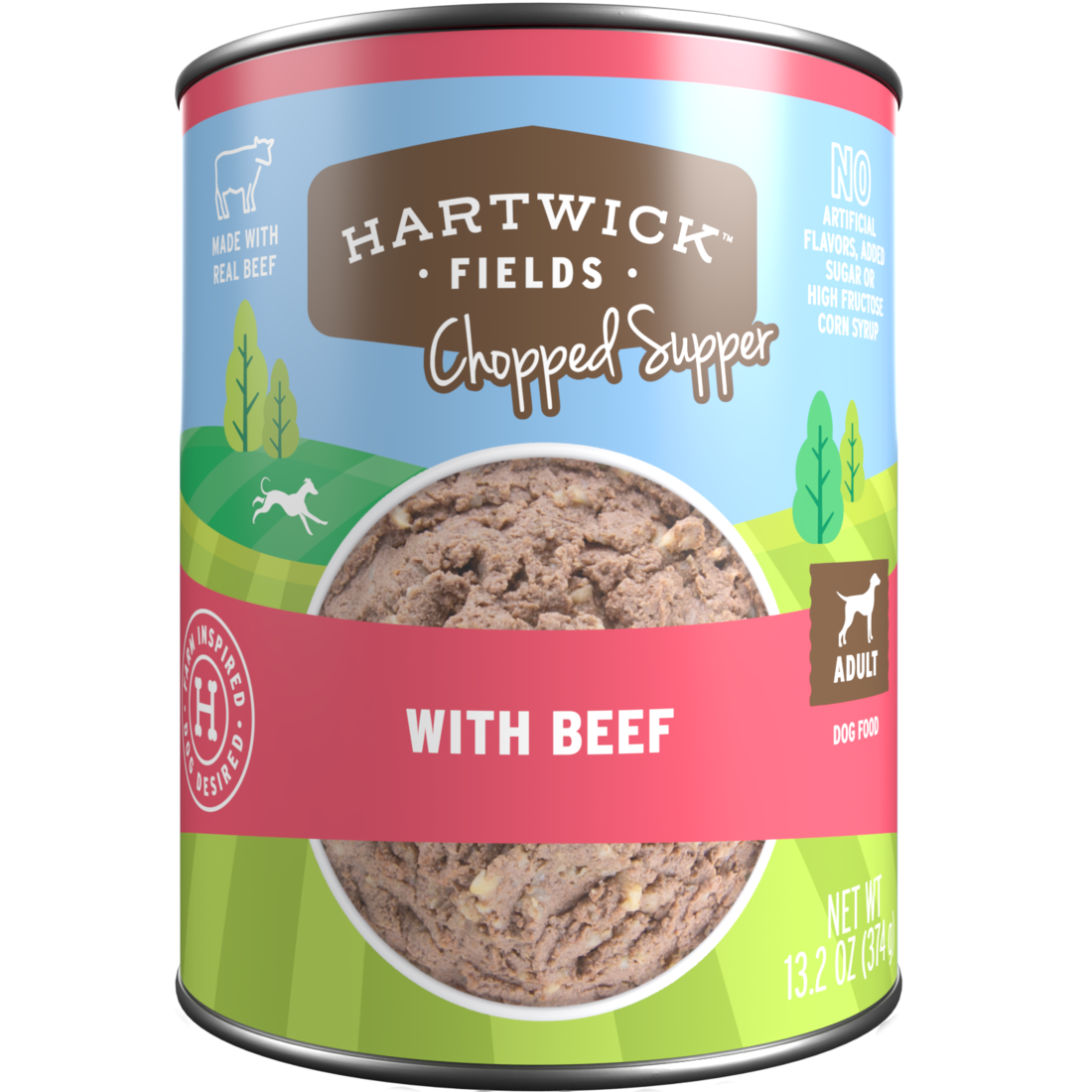 Hartwick Fields Adult Chopped Supper Wet Dog Food, 13.2 Ounces - Image 4