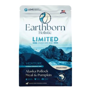 Earthborn Holistic ® VentureTM Pollock Meal & Pumpkin Dry Dog Food, 25 Pound Bag