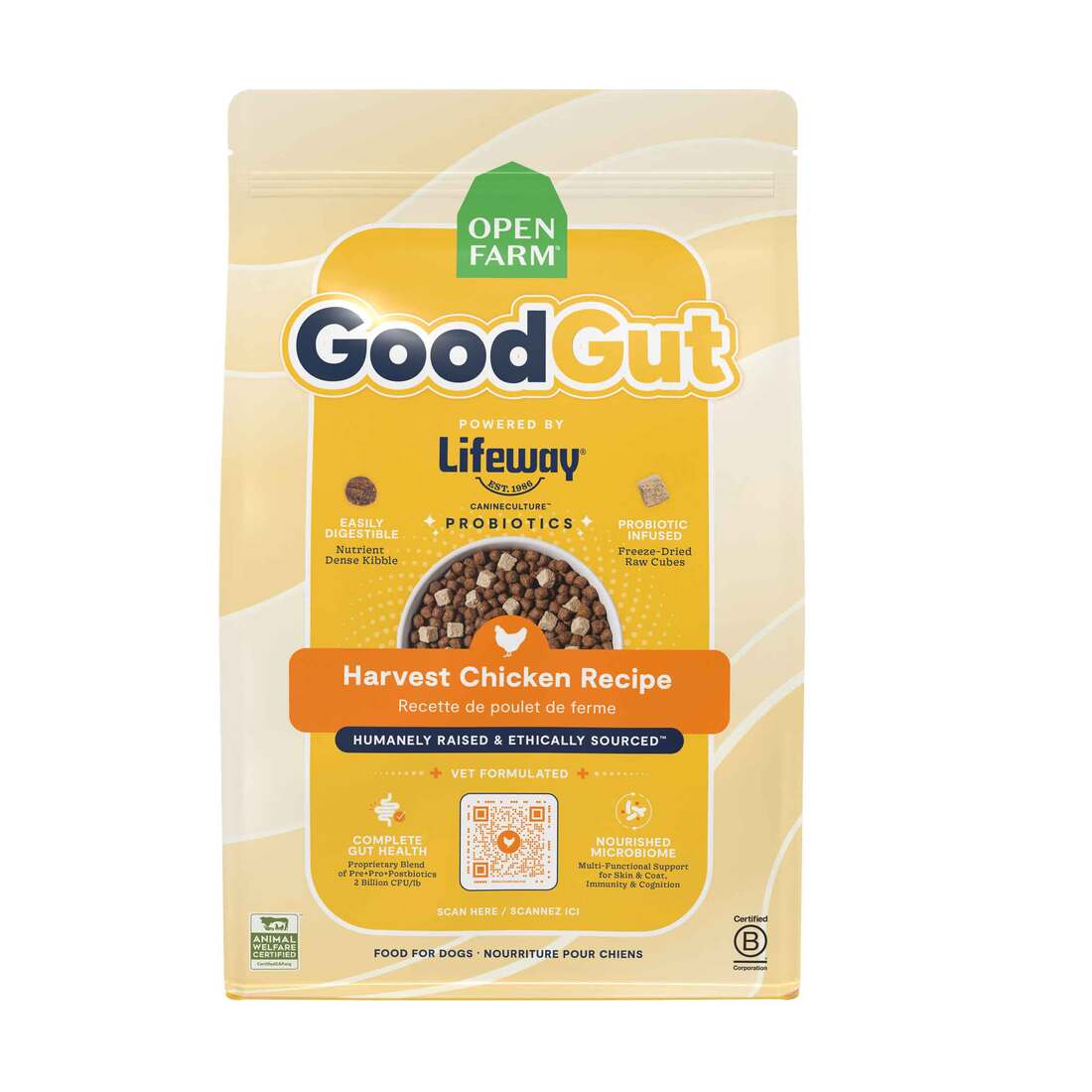 Open Farm GoodGut Harvest Chicken Dry Dog Food - Image 2