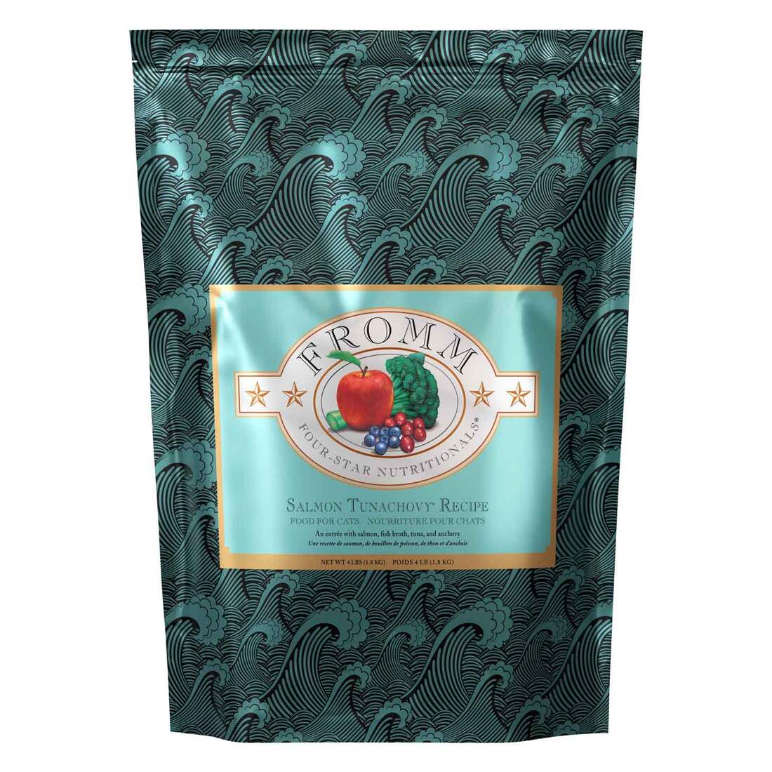 Fromm Four-Star Salmon Tunachovy® Recipe Dry Cat Food - Image 2