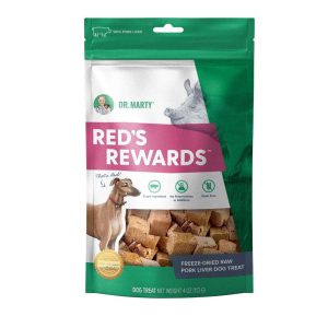 Dr Marty Reds Rewards Dog Treat, Pork Liver