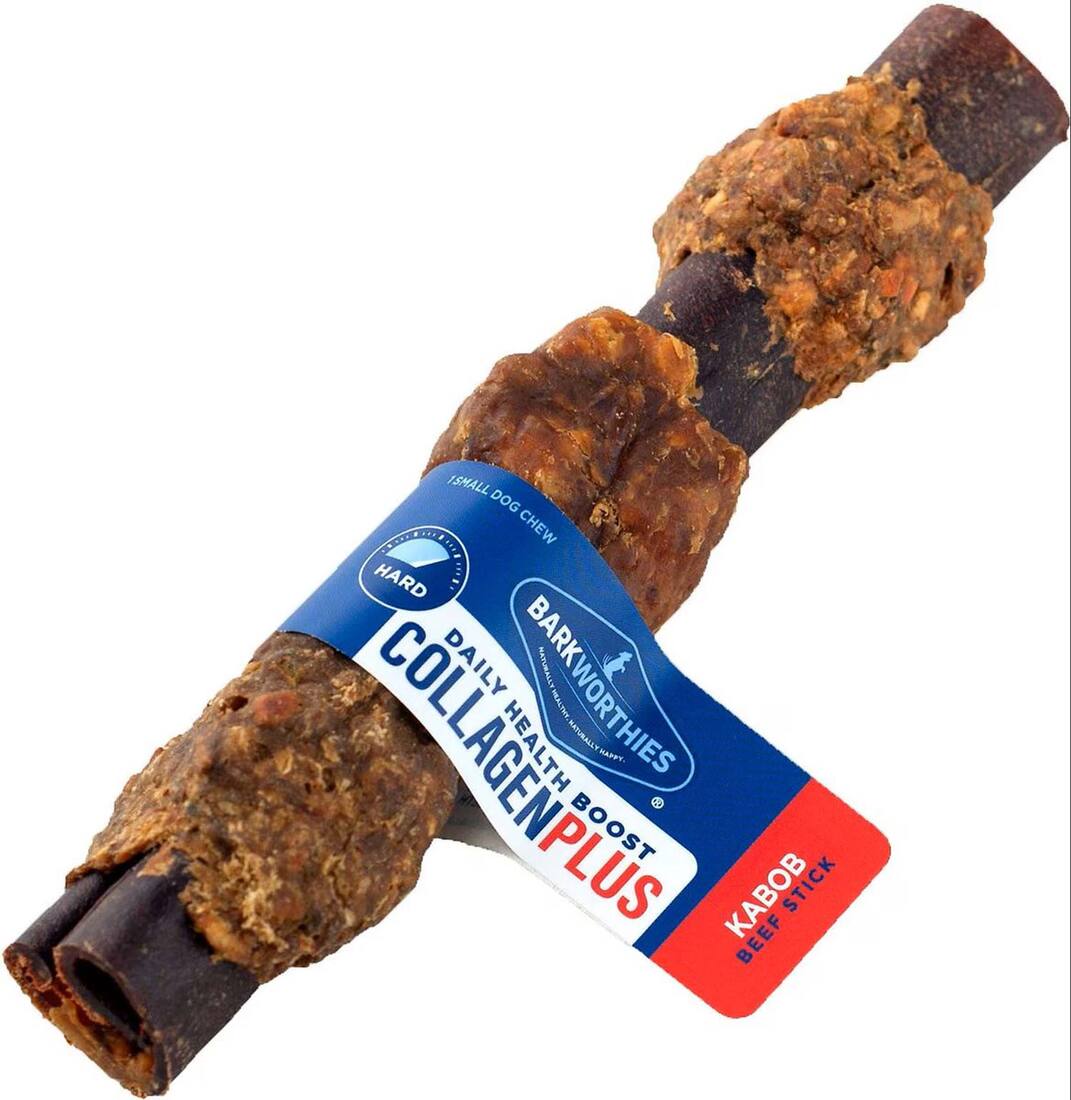 Barkworthies Collage Kabob Dog Treat, 6 Inches, 1 Each