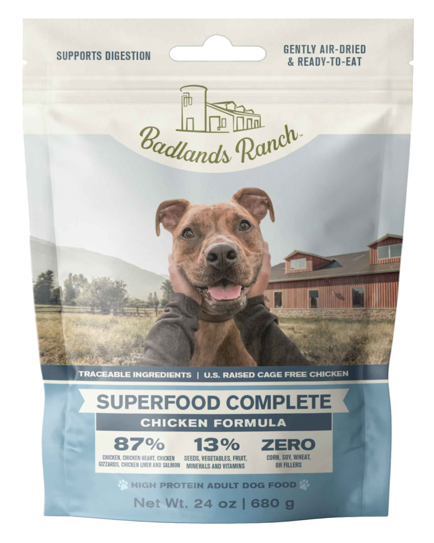 Badlands Ranch Superfood Complete Chicken Formula Dog Food