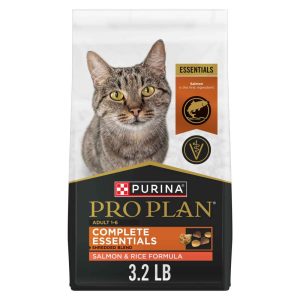 Purina Pro Plan With Probiotics, High Protein Dry Cat Food, Shredded Blend Salmon & Rice Formula