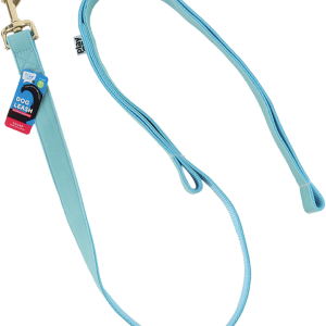 Play On Velvet Dog Leash, Blue