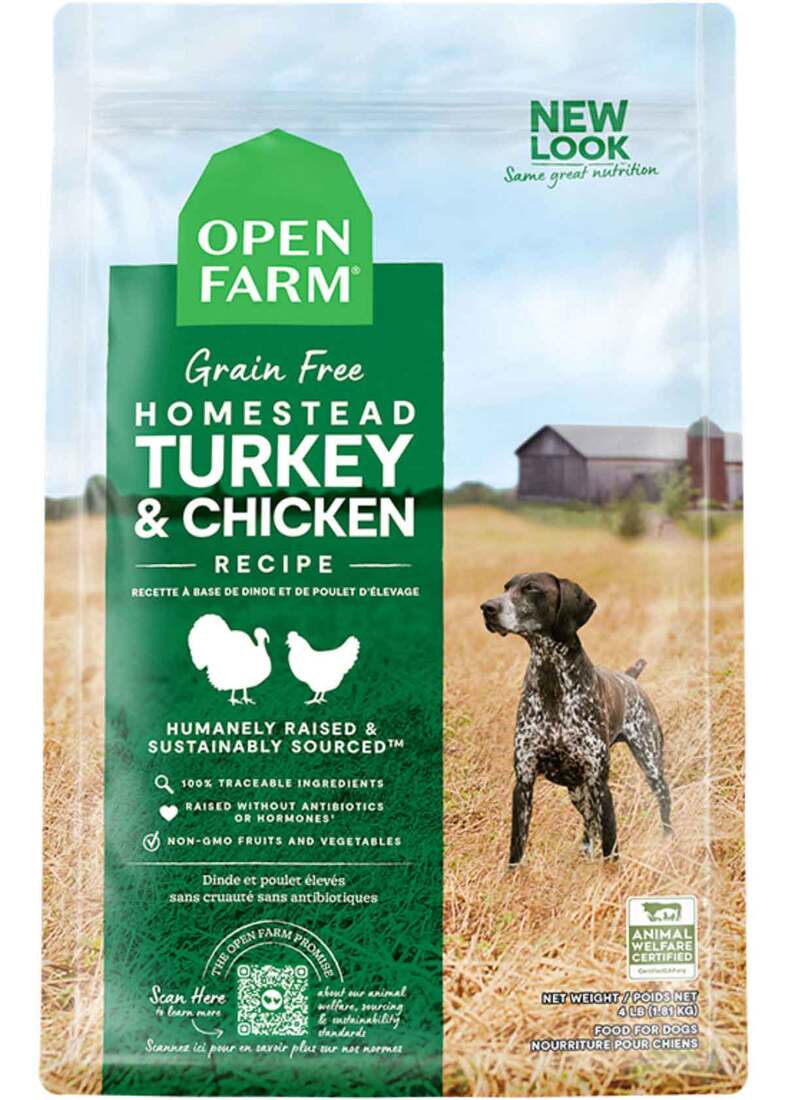 Open Farm Homestead Grain Free Kibble Dry Dog Food, Turkey & Chicken - Image 2