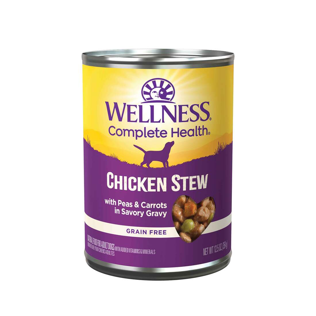 Wellness Thick & Chunky Natural Grain Free Canned Dog Food - Image 3