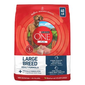 Purina ONE Natural Large Breed Adult Dry Dog Food, +Plus Formula