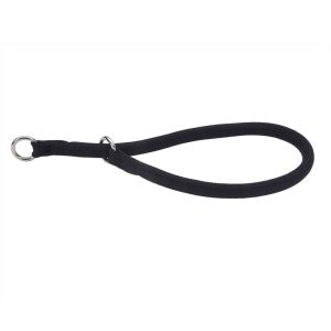 Coastal Round Nylon Dog Training Collar, Black