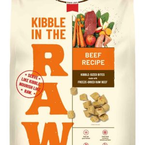 Primal Pet Foods Canine Kibble in the Raw Dog Food, Beef Recipe