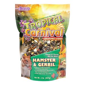 Brown's Tropical Carnival® Gourmet Hamster & Gerbil Food, 2 Pounds