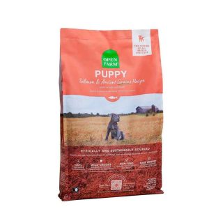 Open Farm Puppy Dry Dog Food, Salmon and Ancient Grains Recipe, 4 Pounds