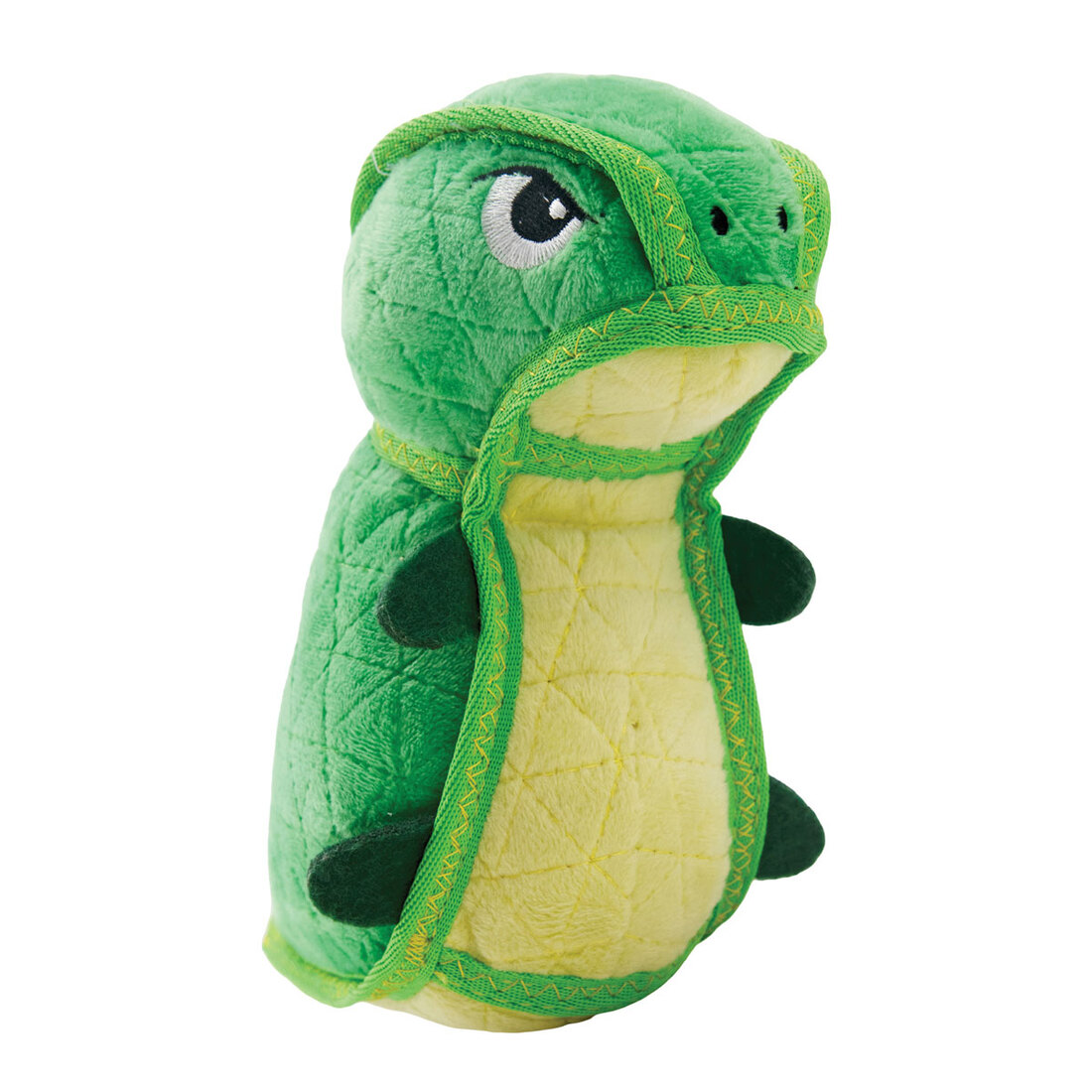Outward Hound Xtreme Seamz Dino Squeaky Plush Dog Toy
