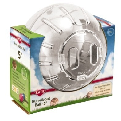 Kaytee Run-About Hamster/Gerbil Ball, Clear - Image 2