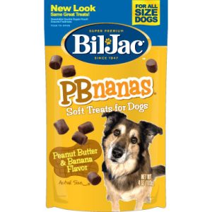 Bil Jac PB Nanas Dog Treats, 4 Ounces