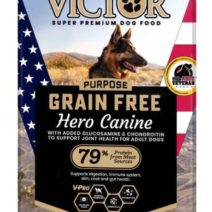 VICTOR Purpose Grain-Free Hero Canine, Dry Dog Food, 30 Pounds