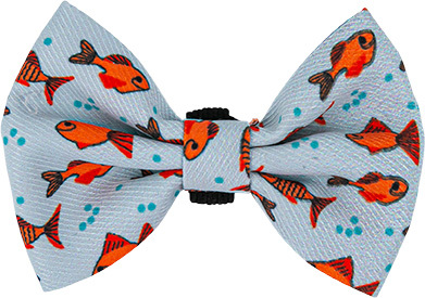 Play On Cat Goldfish Adjustable Bowtie