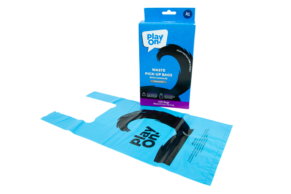 Play On Unscented Waste Bags, Extra Tough, Extra Large with Handles, 100 Bags