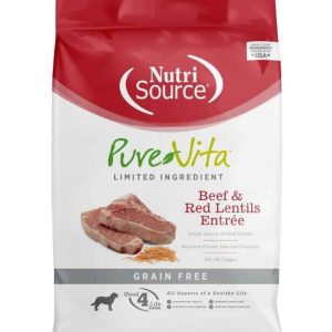 PureVita™ Beef and Lentils Dry Dog Food, 25 Pounds