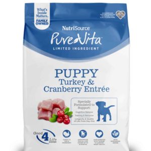 PureVita Puppy Turkey with Cranberry Dry Dog Food