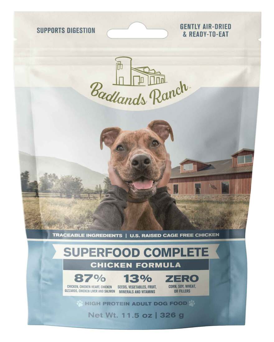 Badlands Ranch Superfood Complete Chicken Formula Dog Food - Image 2